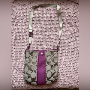 Coach purse and Vera Bradley cross body for sale. Both in good condition